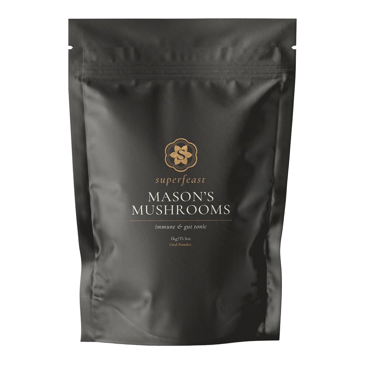 SuperFeast Mason's Mushrooms Superfeast Masons Mushrooms 1 kg SuperFeast Mason's Mushrooms