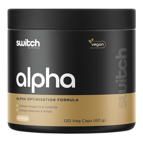 Switch Nutrition Alpha Switch Nutrition Alpha 120 Capsules 1 Switch Nutrition Alpha