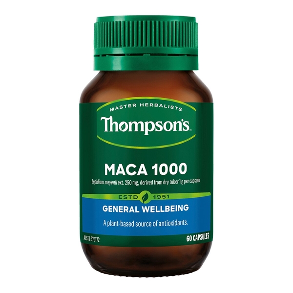 Thompson's Maca 1000 Thompsons Maca 1000 60 Capsules 1 Thompson's Maca 1000
