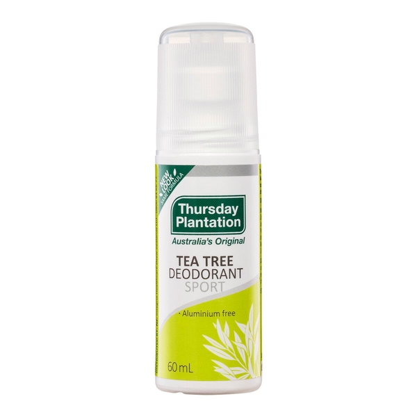 Thursday Plantation Tea Tree Deodorant Sport Thursday Plantation Tea Tree Deodorant Sport 60mL 1 Thursday Plantation Tea Tree Deodorant Sport