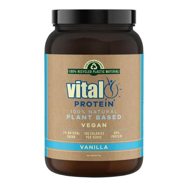Vital Vital Plant Protein Vanilla Vital Protein Vanilla 1kg Vital Vital Plant Protein Vanilla