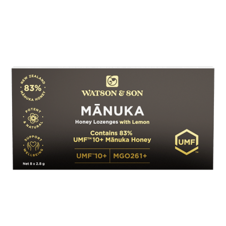 Watson and Son Manuka Lozenges Honey & Lemon UMF 10+/MGO 261+