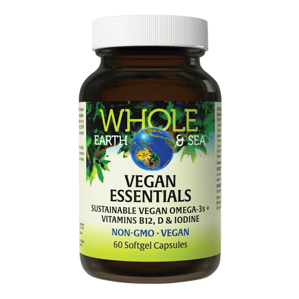 Whole Earth & Sea Vegan Essentials Whole Earth Sea Vegan Essentials 60 capsules Whole Earth & Sea Vegan Essentials