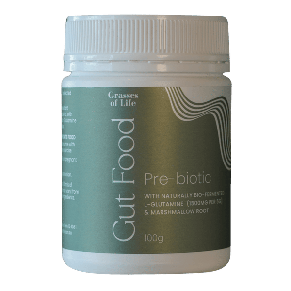 Grasses of Life Pre-Biotic Gut Food Grasses of Life Pre Biotic Gut Food 100 g Grasses of Life Pre-Biotic Gut Food